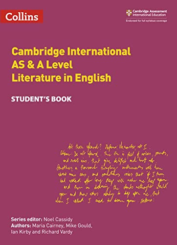 Cambridge International As & A Level Literature In English Student'S Book