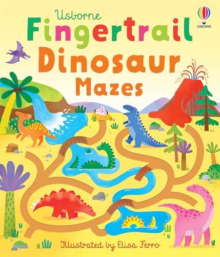 Fingertrail Dinosaur Mazes (Fingertrails)