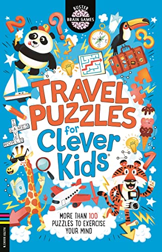 Travel Puzzles For Clever Kids [Lingua Inglese]