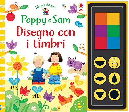 Disegno Con I Timbri. Poppy E Sam. Con Gadget