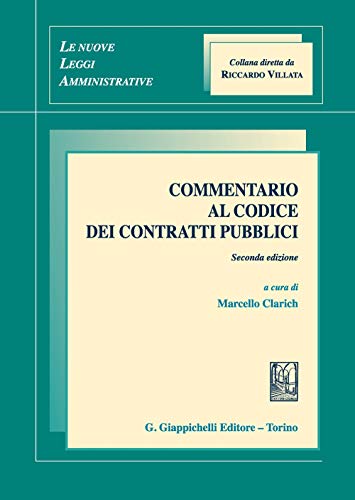 Commentario Al Codice Dei Contratti Pubblici