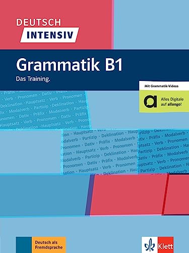 Deutsch Intensiv Grammatik B1. Buch + Online: Das Training