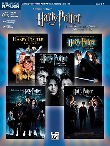 Harry Potter Instrumental Solos For Strings (Movies 1-5): (Codice Di Accesso Online Incluso), [Lingua Inglese]: Violin/ Piano Accompaniment