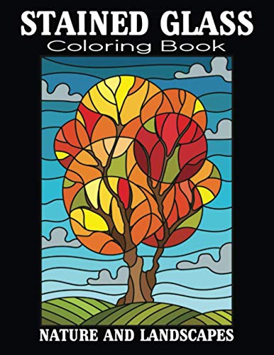 Stained Glass Coloring Book