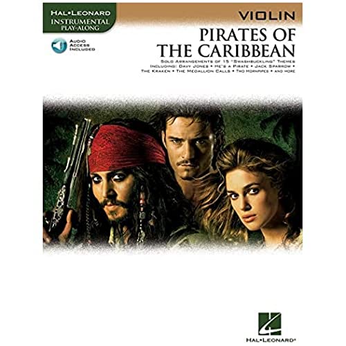 Klaus Badelt: Pirates Of The Caribbean (Violin) (Book/Online Audio) [Lingua Inglese]: Instrumental Play-Along - From The Motion Picture Soundtrack