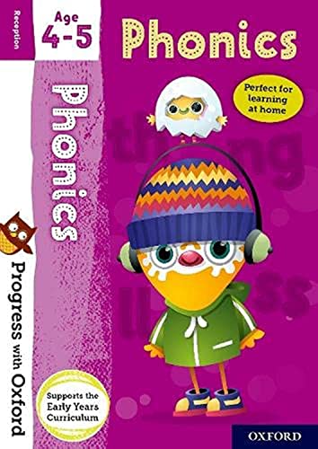 Progress With Oxford: Phonics Age 4-5 - Practise For School With Essential English Skills