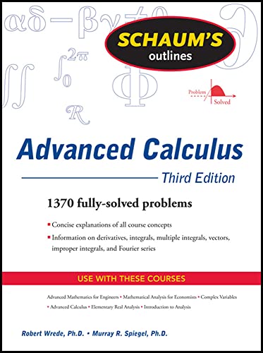 Schaum'S Outline Of Advanced Calculus, Third Edition