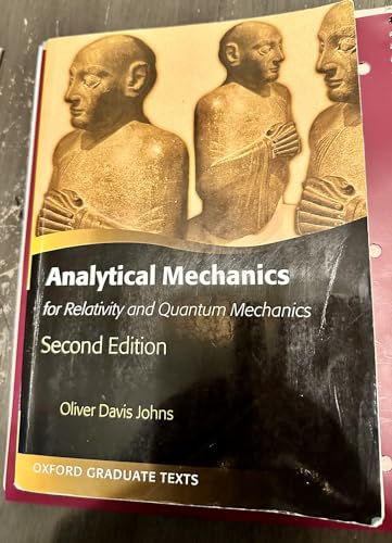 Analytical Mechanics For Relativity And Quantum Mechanics [Lingua Inglese]