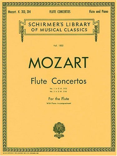 Flute Concertos: And No. 2 In D Major, K. 314