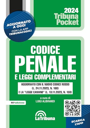 Codice Penale E Leggi Complementari. 1/2024