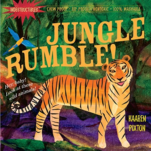 Jungle, Rumble!: Chew Proof · Rip Proof · Nontoxic · 100% Washable (Book For Babies, Newborn Books, Safe To Chew)