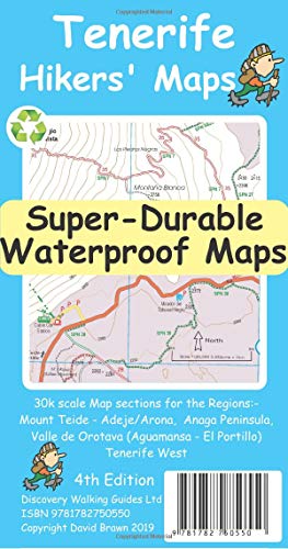 Tenerife Hikers' Super Durable Maps (4Th Edition)