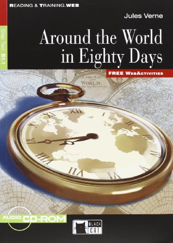 Rt.Around World 80 D+Cdr 11: Around The World In Eighty Days + File Audio/Cd-Rom