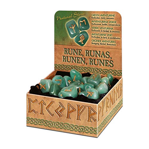 Rune In Avventurina Verde