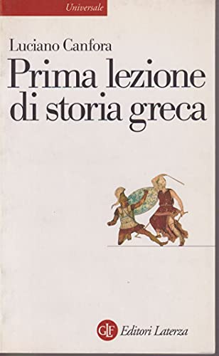 Prima Lezione Di Storia Greca