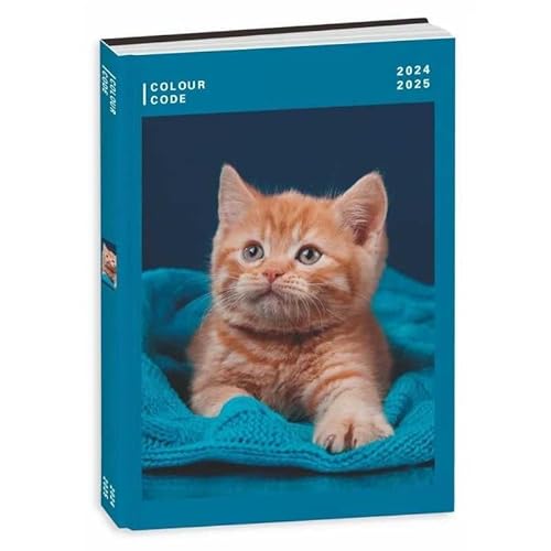 Seven Diario Color Code Animal (Blu)