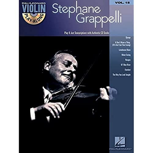 Violin Play-Along Volume 15: Stephane Grappelli [Lingua Inglese]