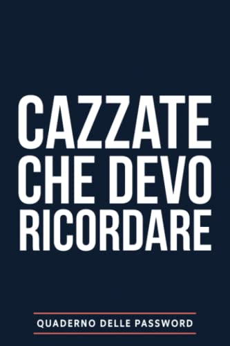 Quaderno Delle Password