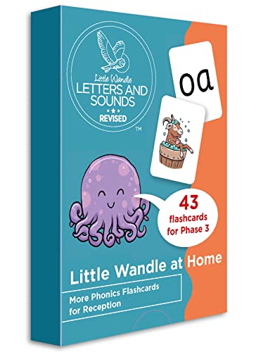 Little Wandle At Home More Phonics Flashcards For Reception: Phases 2 And 3