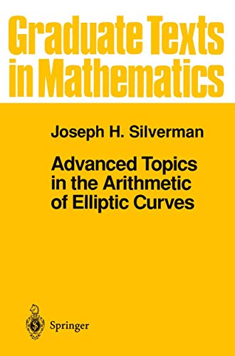 Advanced Topics In The Arithmetic Of Elliptic Curves: 151