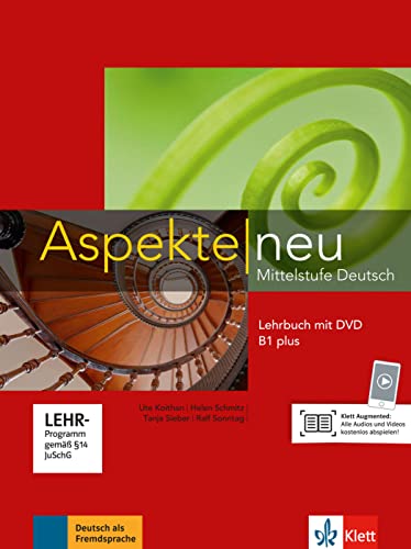Aspekte Neu B1Plus Lehrbuch Mit Dvd [Lingua Tedesca]: Mittelstufe Deutsch. Lehrbuch Mit Dvd: Vol. 1