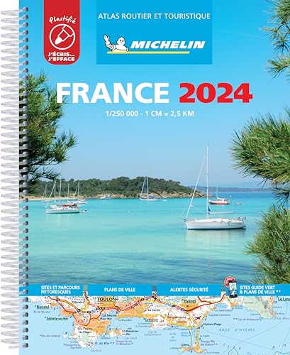 France. Atlas Routier Et Touristique 2024. Ediz. Plastificata