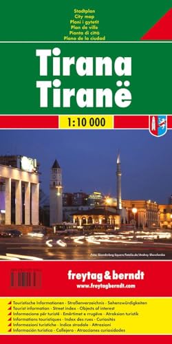 Tirana 1:10.000: Stadskaart 1:10 000: Pl 144