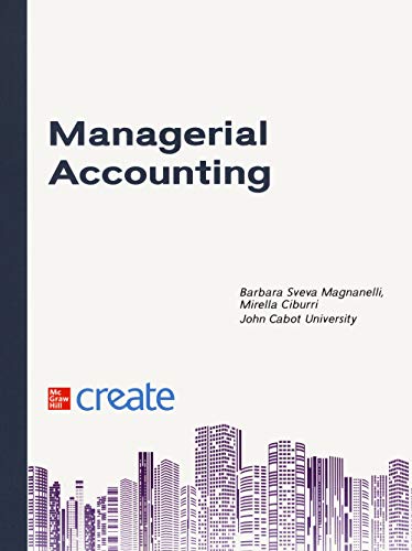 Managerial Accounting. Basics Of Cost Analysis