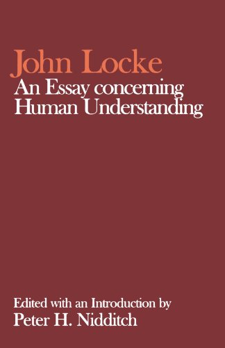 John Locke: An Essay Concerning Human Understanding