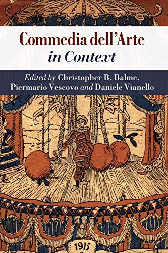 Commedia Dell'Arte In Context