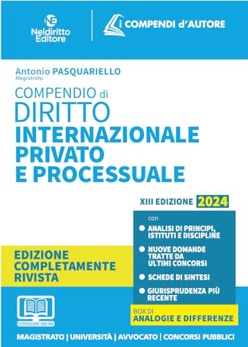 Compendio Di Diritto Internazionale Privato E Processuale
