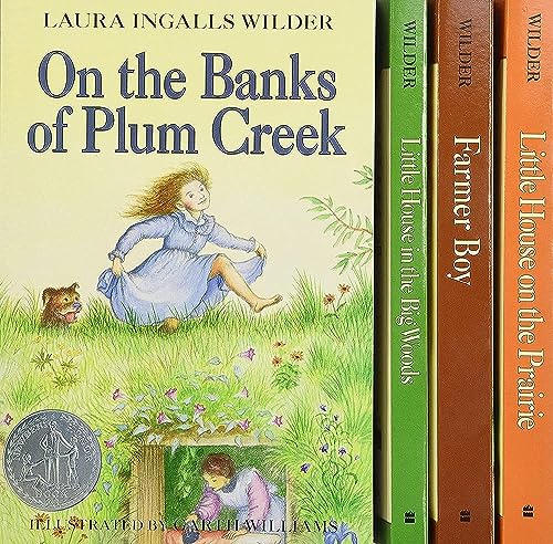 Little House Box Set: Little House In The Big Woods / Farmer Boy / Little House On The Prairie / On The Banks Of Plum Creek