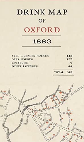 Drink Map Of Oxford 1883