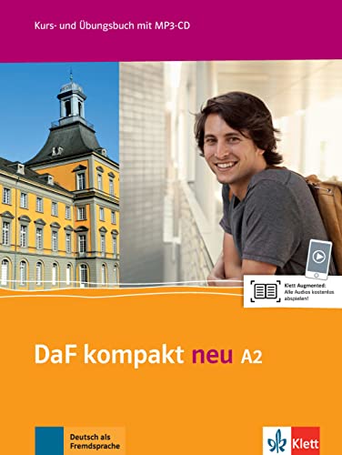 Daf Kompakt A2 Kurs-Ubun+Cd Neu: Kurs- Une Übungsbuch