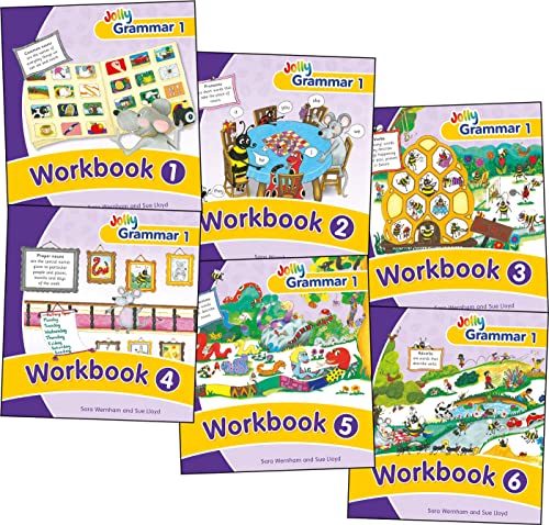 Grammar 1 Workbooks 1-6: In Precursive Letters (British English Edition)
