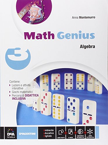 Math Genius. Aritmetica-Geometria-Palestra Delle Competenze. Per La Scuola Media. Con E-Book. Con Espansione Online (Vol. 3)