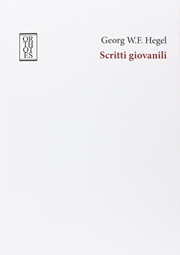 Scritti Giovanili