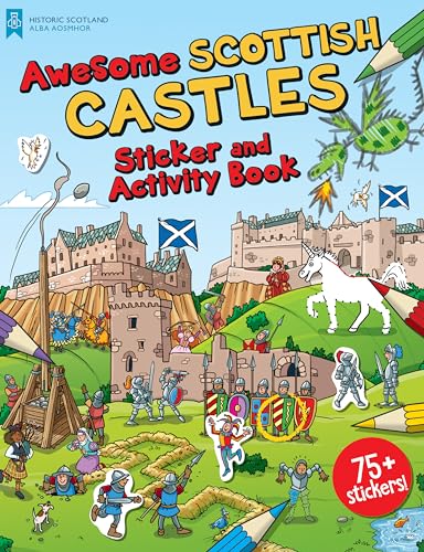 Awesome Scottish Castles: Sticker And Activity Book