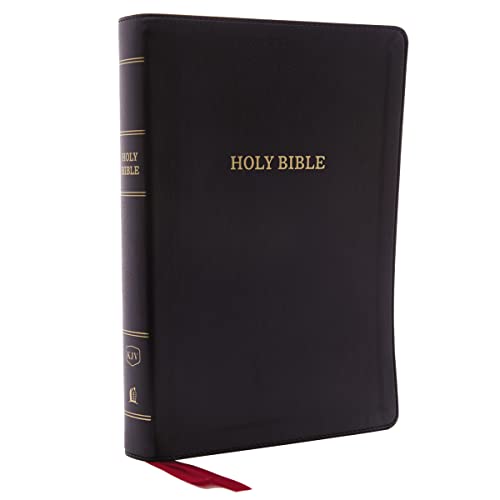 Holy Bible: King James Version, Black Leathersoft, Giant Print Reference Bible: Red-Letter Edition
