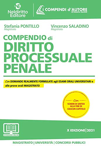 Compendio Di Diritto Processuale Penale 2021