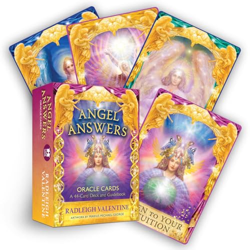 Angel Answers Oracle Cards: A 44-Card Deck And Guidebook