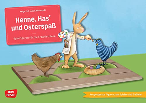 Henne, Has' Und Osterspaß: Ausgestanzte Figuren Zum Spielen Und Erzählen. Gereimte Ostergeschichte Für Die Erzählschiene. Ostern Feiern In Kita & Grun