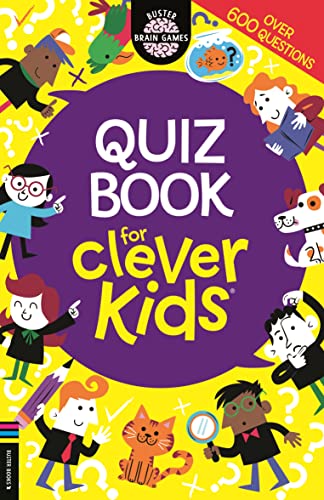Quiz Book For Clever Kids [Lingua Inglese]