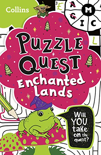 Enchanted Lands: Solve More Than 100 Puzzles In This Adventure Story For Kids Aged 7+: Mystery Puzzles For Kids