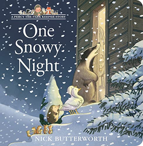 One Snowy Night: Board Book Edition Of This Much-Loved, Bestselling Illustrated Children’S Picture Book - Perfect For The Youngest Fans Of Percy The P