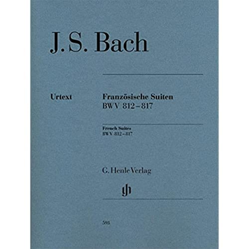 Französische Suiten Bwv 812-817 Br [Lingua Tedesca]