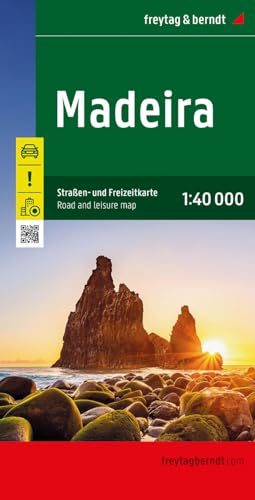 Madeira 1:40.000: Inklusive Infoguide Mit Ausflugszielen: Ak 9303