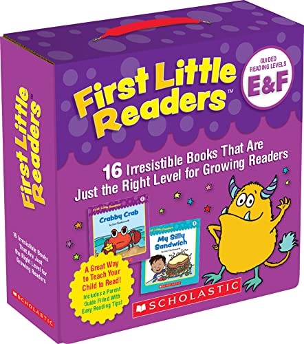 First Little Readers Guided Reading Levels E & F: 16 Irresistible Books That Are Just The Right Level For Growing Readers