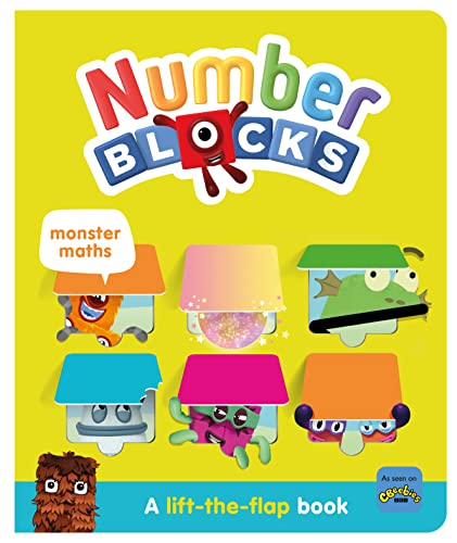 Numberblocks Monster Maths: A Lift The Flap Book (Numberblocks Lift The Flap Titles)