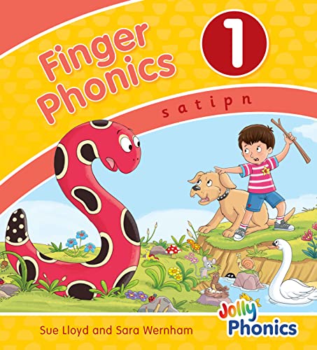 Finger Phonics Book 1: In Precursive Letters (British English Edition)